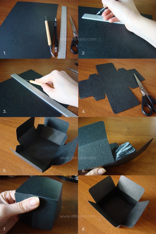 Картонные коробки для украшений. Производство и изготовление коробок для украшений из картона
