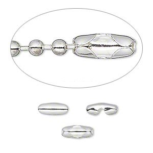 Застежка для цепочки с шариками