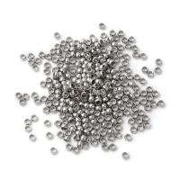 Кримпы, 1.5х0.9мм, микрокримпы, базовый материал - нержавеющая сталь, без покрытия, 50 шт.