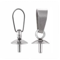 Штифт клеевой, 13х5мм, со шляпкой и подвижной петелькой, базовый материал - нержавеющая сталь, без покрытия, 5 шт.