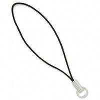 Основа для подвески на телефон, 65-70мм, базовый материал - латунь, посеребренная, 1 шт. Основа для подвески на телефон, 65-70мм, базовый материал - латунь, посеребренная, 1 шт.