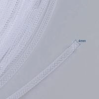 Бижутерная сетка-рукав, 4мм, белая, 15 метров Бижутерная сетка-рукав, 4мм, белая, 15 метров