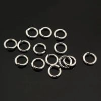 Соединительное колечко, 4.5мм (толщина 0.75мм, внутренний размер 3мм), Корея, базовый материал - сталь, под родий, 1 грамм Соединительное колечко, 4.5мм (толщина 0.75мм, внутренний размер 3мм), Корея, базовый материал - сталь, под родий, 1 грамм