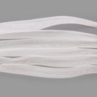 Бижутерная сетка-рукав, 15мм, молочная, 5 метров Бижутерная сетка-рукав, 15мм, молочная, 5 метров