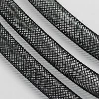 Бижутерная сетка-рукав, 20мм, черная, 5 метров Бижутерная сетка-рукав, 20мм, черная, 5 метров