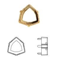 Оправа с цапами Swarovski, 12мм, пришивная, форма триллиант (#4706), базовый материал - латунь, позолоченная, 2 шт. Оправа с цапами Swarovski, 12мм, пришивная, форма триллиант (#4706), базовый материал - латунь, позолоченная, 2 шт.