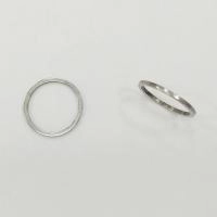 Коннектор, 12х0.9мм, кольцо гладкое, базовый материал - нержавеющая сталь, без покрытия, 10 шт.