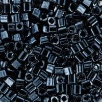 Бисер TOHO Cube, размер 1.5мм, цвет #81 (Металлизированный, гематит), 10 грамм Бисер TOHO Cube, размер 1.5мм, цвет #81 (Металлизированный, гематит), 10 грамм