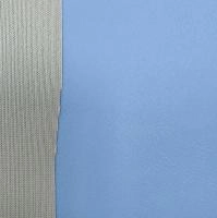 Кожзам, 35х24см (толщина 0.7мм), васильково-голубой, лист, 1 шт.