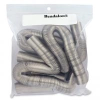 Проволока с памятью, 19-22х0.655мм, Beadalon, для кольца, нержавеющая сталь, 50 витков