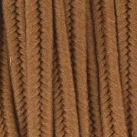 Сутаж, 3х1мм, полиэстер, коричневый, 5 метров