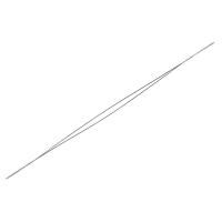 Игла бисерная, 116мм, Beadalon, гибкая, с большим ушком, нержавеющая сталь, 2 шт.