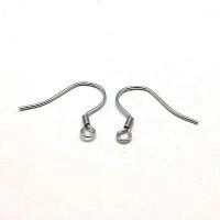 Швензы открытые, 17.5мм, с пружинкой, базовый материал - нержавеющая сталь, без покрытия, пара