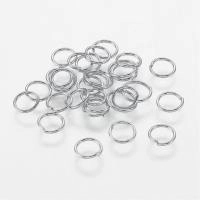 Соединительное колечко, 6мм (толщина 0.7мм, внутренний размер 4.6мм), базовый материал - железо, стального цвета, 10 грамм Соединительное колечко, 6мм (толщина 0.7мм, внутренний размер 4.6мм), базовый материал - железо, стального цвета, 10 грамм