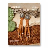 Набор для сборки украшения, 100 мм, TierraCast, серьги Longhorn Fringe, посеребренные