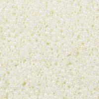 Бисер TOHO круглый, размер 11/0, цвет #122 (Непрозрачный глянцевый, белый навахо), 10 грамм