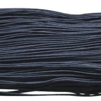 Шнур хлопковый вощеный, около 2мм, джинсово-синий, Китай, 10 метров