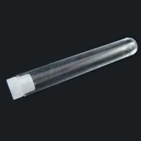 Туба для хранения, 8.4х1.15см, прозрачная с белой крышечкой, 1 шт.