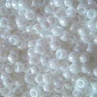 Бисер TOHO круглый, размер 11/0, цвет #121 (Непрозрачный глянцевый, белый), 10 грамм