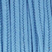 Сутаж, 2.5х1мм, полиэстер, сине-голубой, 5 метров