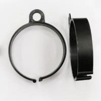 Ограничитель на катушку пластиковый, 52х12.2мм, чёрный, 5 шт.