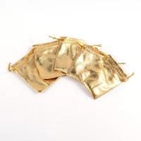 Мешочек из металлизированной ткани, 12х10см, золотой с золотистым шнурком, 5 шт. Мешочек из металлизированной ткани, 12х10см, золотой с золотистым шнурком, 5 шт.