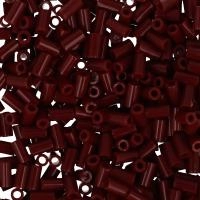 Бисер TOHO Bugle, размер 3мм, цвет #46 (Непрозрачный, красно-коричневый), 10 грамм