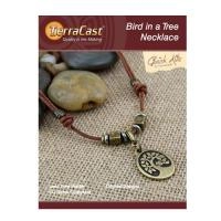 Набор для сборки украшения, до 66 см, TierraCast, колье Bird in a Tree, бронзовое Набор для сборки украшения, до 66 см, TierraCast, колье Bird in a Tree, бронзовое