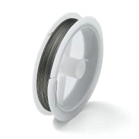 Тросик ювелирный, 0.30мм, цвет стальной, катушка, 60 метров