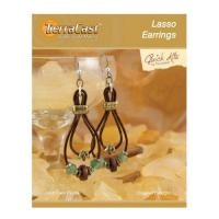 Набор для сборки украшения, 55мм, TierraCast, серьги Lasso, под античное серебро и бронзу Набор для сборки украшения, 55мм, TierraCast, серьги Lasso, под античное серебро и бронзу
