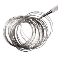 Проволока с памятью, 50-55х0.655мм, Beadalon, для браслета, нержавеющая сталь, 1 виток Проволока с памятью, 50-55х0.655мм, Beadalon, для браслета, нержавеющая сталь, 1 виток