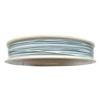 Тросик ювелирный, 0.45мм, цвет белый, катушка, 50 метров