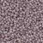 <p>Японский бисер TOHO Round (круглый Тохо), размер 10/0 (2.4 мм). Жемчужный сиреневый (Ceylon Grape Mist).
Цена за 10 грамм. Среднее количество бисерин около 770 штук, может варьироваться в зависимости от вида бисера.</p>