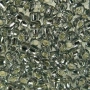 <p>Японский бисер TOHO Round (круглый Тохо), размер 11/0 (2.2 мм). Прозрачный серый бисер с серебристой сердцевиной (Silver-Lined Black Diamond).
Цена за 10 грамм. Среднее количество бисерин в 1 грамме Toho 11/0 от 70 до 120 штук, может сильно варьироваться в зависимости от вида бисера.</p>