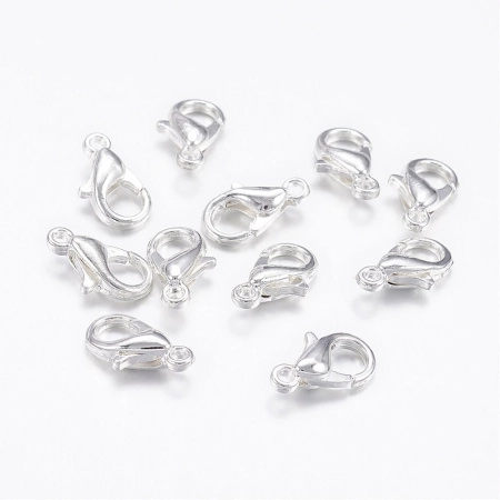 <p>Бюджетные миниатюрные карабины серебристого цвета. Диаметр отверстия петельки - около 1 мм. На покрытии могут быть небольшие пятнышки. Оттенок может отличаться от фотографии и в разных поставках. Цена за 5 грамм (около 23 шт.). Застежки расфасованы без проверки на дефекты.</p>