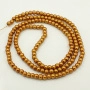 <p>
Стеклянные бусины с покрытием под жемчуг коричневато-оранжевого цвета. Бусины могут немного отличаться по форме и размеру, быть слегка приплюснутыми у отверстия. Оттенок может немного отличаться от представленного на фото. Цена за низку 80 см, около 70 шт.
</p>