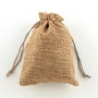 <p>Плотный текстильный подарочный мешочек в эко-стиле, рыжевато-бежевого цвета. Оттенок может отличаться от фотографии. В мешочек вставлена веревочка песочного цвета для завязывания. Мешочки могут немного отличаться по форме и размеру. Цена за 2 шт.</p>