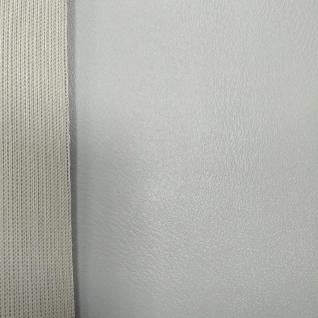 Кожзам, 35х24см (толщина 0.8мм), светло-серый, лист, 1 шт.