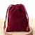 Мешочек из бархата, 15х10см, вишнёвый, 2 шт. Мешочек из бархата, 15х10см, вишнёвый, 2 шт.