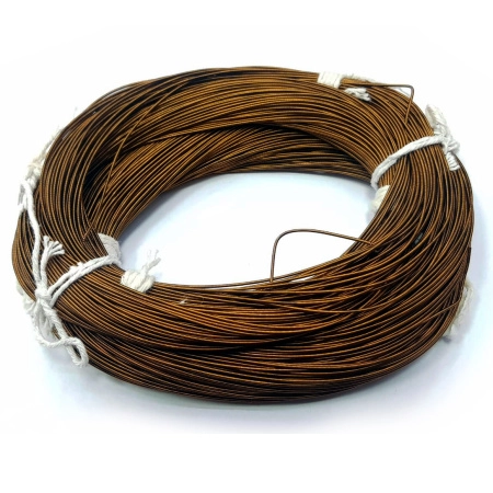 Канитель, 1.1мм, Индия, жесткая, гладкая, цвет медно-коричневый, 10 грамм Канитель, 1.1мм, Индия, жесткая, гладкая, цвет медно-коричневый, 10 грамм