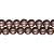 Бусины стеклянные, 10мм, коричнево-серые, 32 шт., низка Бусины стеклянные, 10мм, коричнево-серые, 32 шт., низка