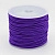 Шнур - резинка, около 1мм, фиолетовый, 20 метров, катушка