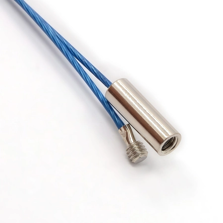 <p>
Жесткая основа для колье (чокер) с закручивающимся замком. Сделана из стали с нейлоновым покрытием. Цвет основы джинсово-синий, цвет замочка темно-серебристый. Длина 45 см, толщина тросика - 1 мм. Цена за 5 шт.
</p>
<p>
ВНИМАНИЕ: на замочке возможны царапинки.
</p>