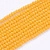 Бусины стеклянные, 3.2х2.8мм, граненые, рондели, непрозрачные оранжево-жёлтые, 140 шт., низка Бусины стеклянные, 3.2х2.8мм, граненые, рондели, непрозрачные оранжево-жёлтые, 140 шт., низка