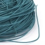 Шнур кожаный, около 1мм, цвета морской волны, 2 метра <p>Шнур из натуральной прессованной кожи, окрашенный в темно-голубой цвет. Оттенок может отличаться от фотографии. По возможности, продается цельным куском, однако, может поставляться несколькими отрезами. Цена за 2 метра. </p>