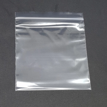 Пакетики zip-lock (грипперы), 10х10см, 50 мкм, прозрачные, 100 шт.