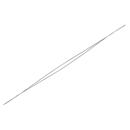 Игла бисерная, 116мм, Beadalon, гибкая, с большим ушком, нержавеющая сталь, 2 шт. Игла бисерная, 116мм, Beadalon, гибкая, с большим ушком, нержавеющая сталь, 2 шт.