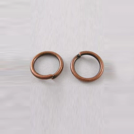 Соединительное колечко, 7мм (толщина 1.0мм, внутренний размер 5мм), базовый материал - латунь, медного цвета, 10 грамм Соединительное колечко, 7мм (толщина 1.0мм, внутренний размер 5мм), базовый материал - латунь, медного цвета, 10 грамм