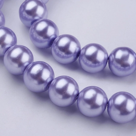 <p>
Бусины из стекла с покрытием под жемчуг сиреневого цвета. Бусины могут немного отличаться по форме и размеру, быть слегка приплюснутыми у отверстия. Оттенок может немного отличаться от представленного на фото. Цена за низку 80 см, около 70 шт.
</p>
