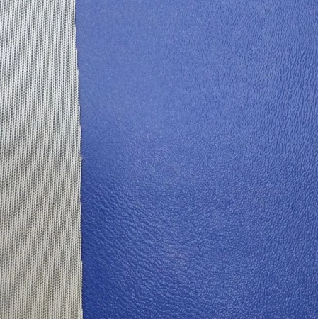 Кожзам, 35х24см (толщина 0.8мм), синий, лист, 1 шт.
